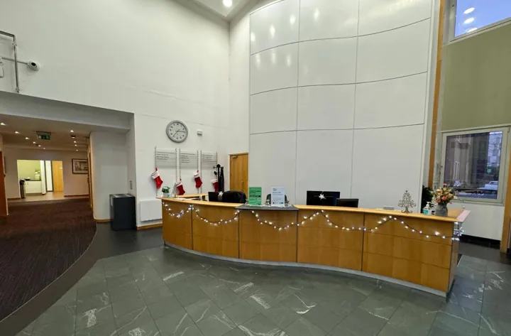 Head office reception