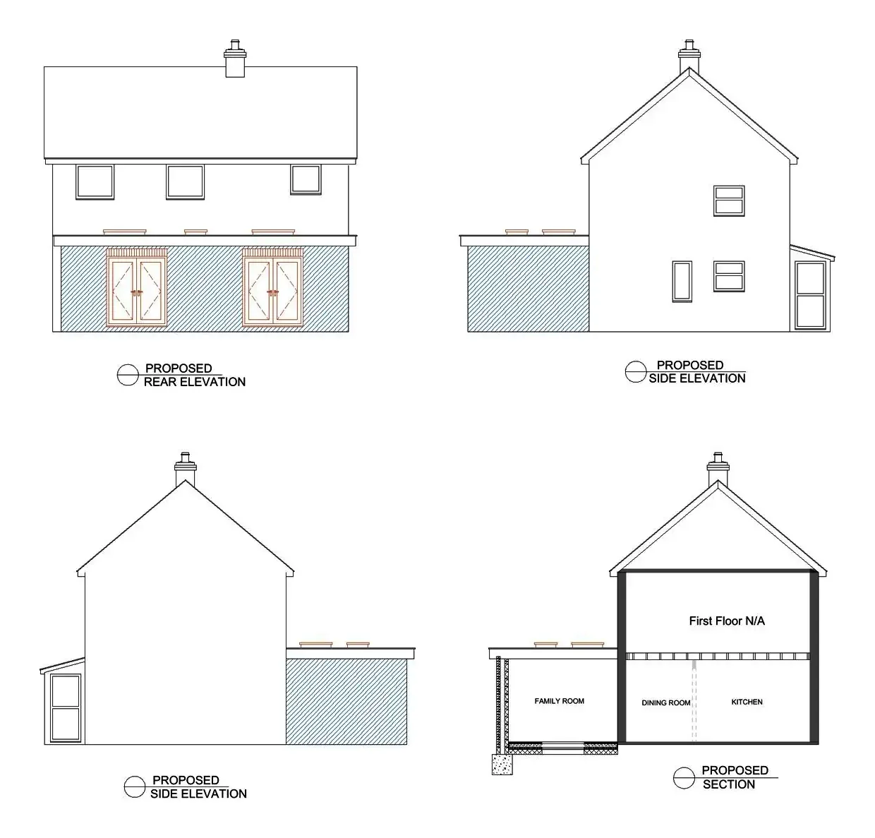 Rear extension, Erith, Kent